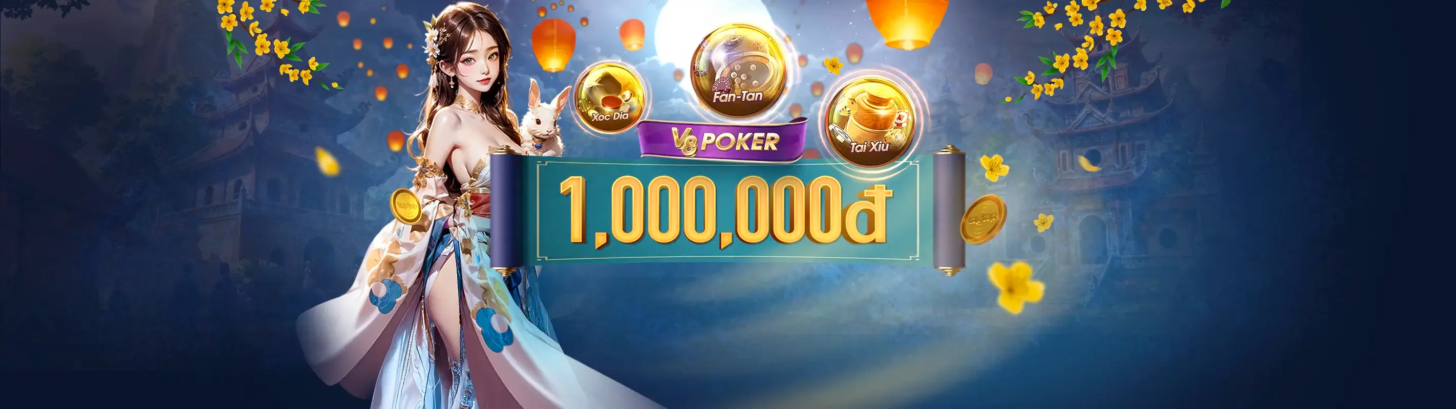 Biểu tượng vòng quay miễn phí và tiền thưởng tại hcm66 win