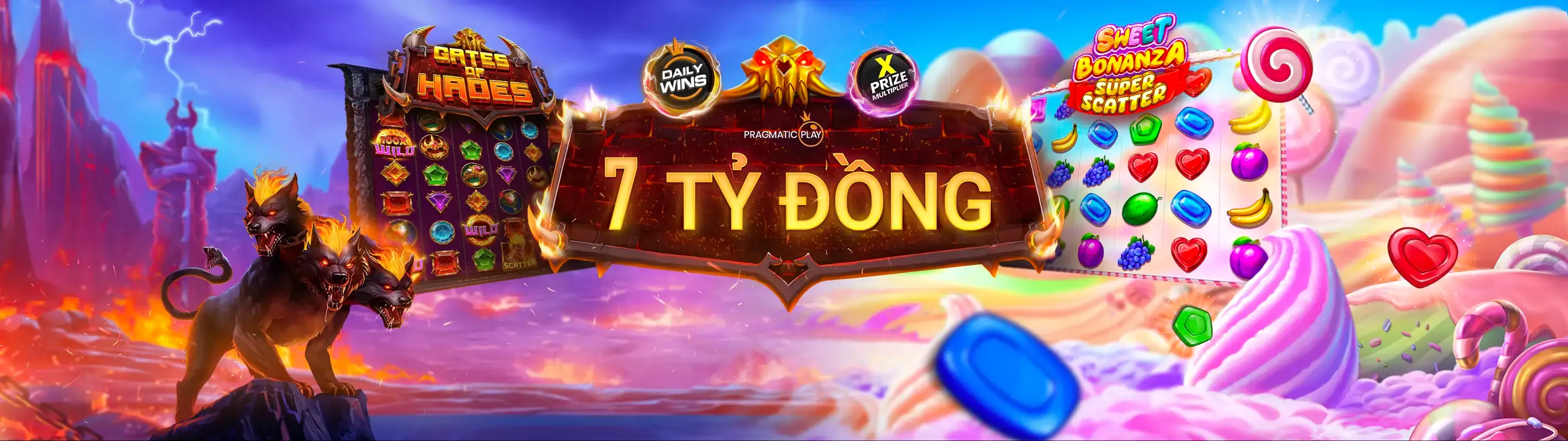 Biểu tượng Wild và Scatter trên máy đánh bạc
